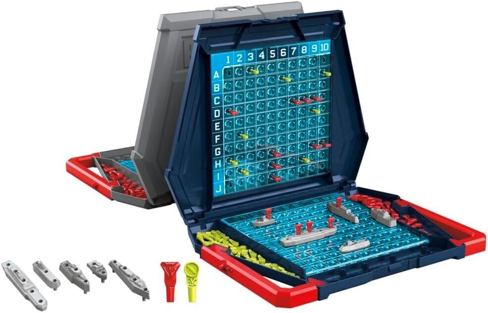 Hasbro Gaming Battleship Classic Board Game, Strategy Game For Kids Ages 7 and