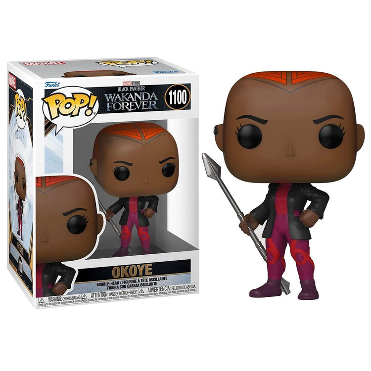 Marvel Black Panther Okoye Pop! Vinyl Figure - Wakanda Forever - New