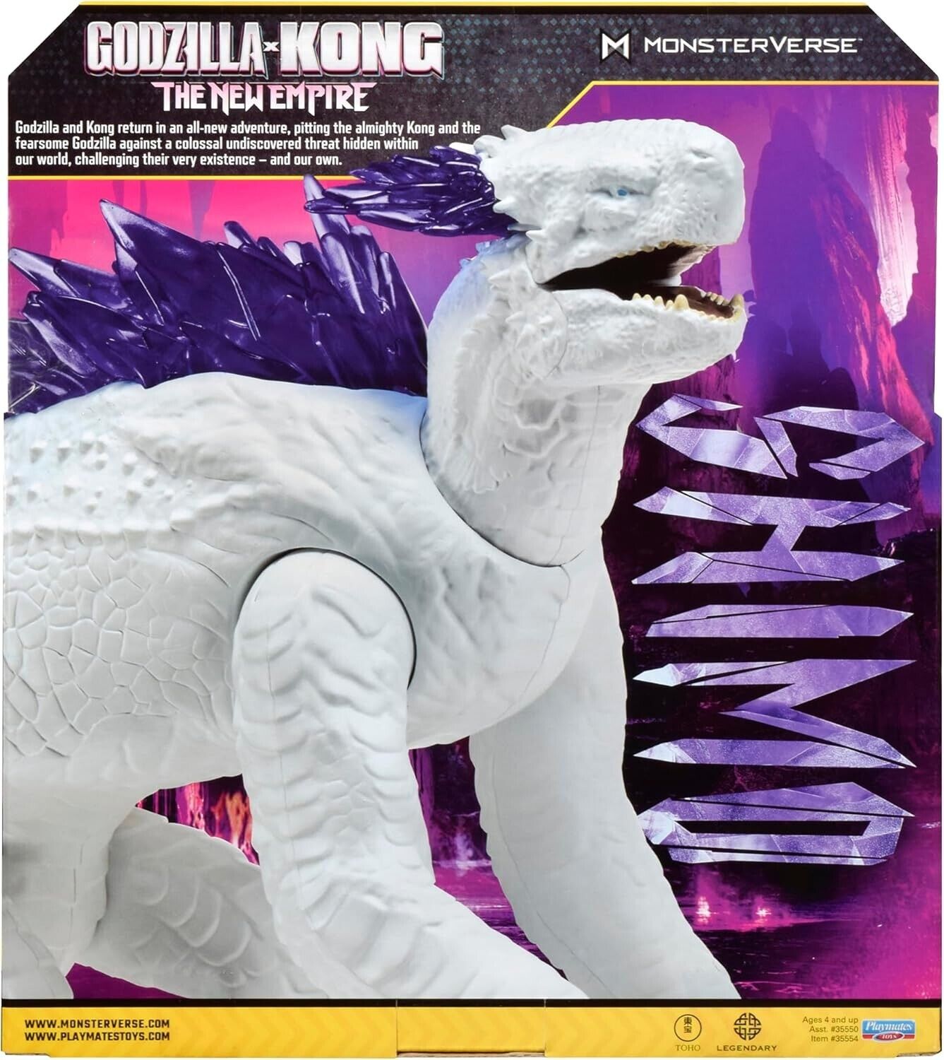 Godzilla x Kong: The New Empire, 11-Inch Giant Shimo Action Figure Toy, Iconic C
