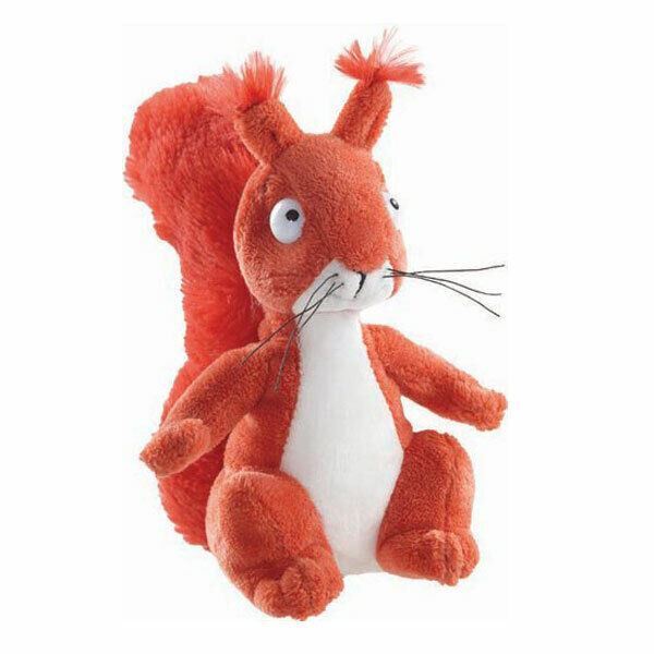 Aurora 7-inch Gruffalo Squirrel, Orange