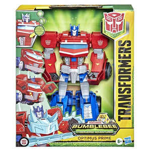 "Transformers Cyberverse Dinobots Optimus Prime Figure"