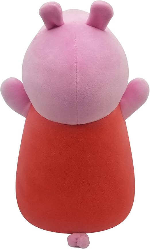 SQUISHMALLOWS SQPP00004 Peppa Pig 10-Inch Medium-Sized Ultrasoft Official Plush, M, Pink