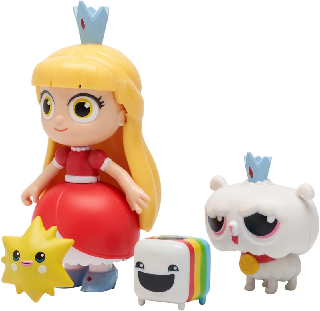 True and The Rainbow Kingdom Collectable Figure Pack - Princess Grizelda, Frookie, Zee Zoo & Bloxo - Cute and Colourful Figurines - Ages 3+