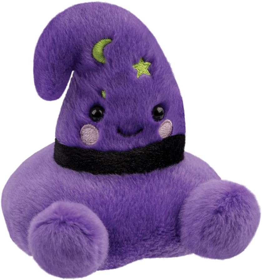 Aurora, 61601, Palm Pals Willow Witches Hat 5In, Soft Toy, Purple