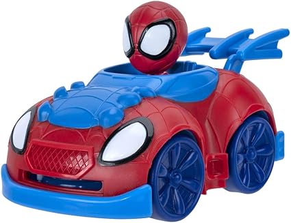 Spidey and his Amazing Friends SNF0008 Spidey Vehicle, Blue, Red