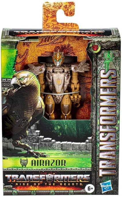 Transformers: Rise of The Beasts Deluxe Class Airazor Convertible Figure, 12.5 cm, Ages 6+