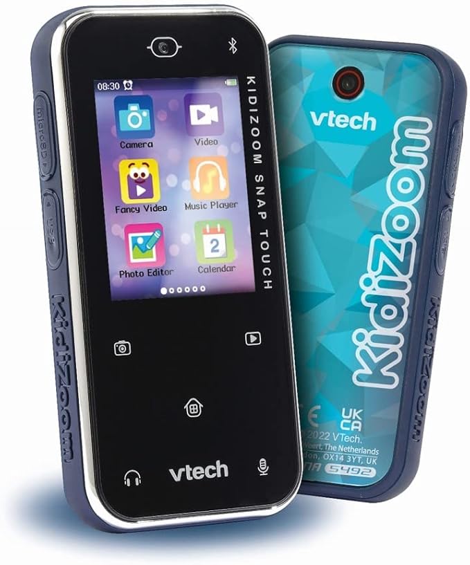 VTech KidiZoom Snap Touch, Blue, 17 x 120 x 60 millimeters