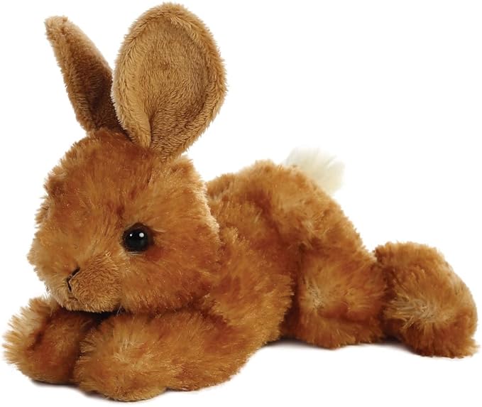 Aurora 8-inch Flopsie Rabbit, Brown
