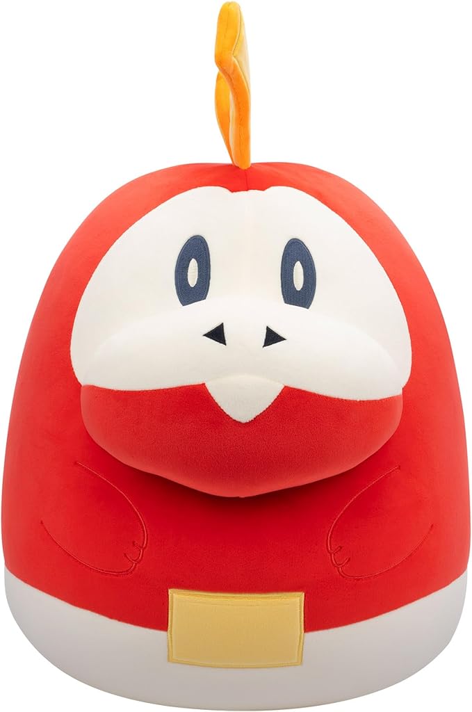 Squishmallows Original 14-Inch Fuecoco Pokémon Plush - Add Fuecoco to your Squad, Ultrasoft Stuffed Animal Medium Plush, Official Kelly Toy Plush
