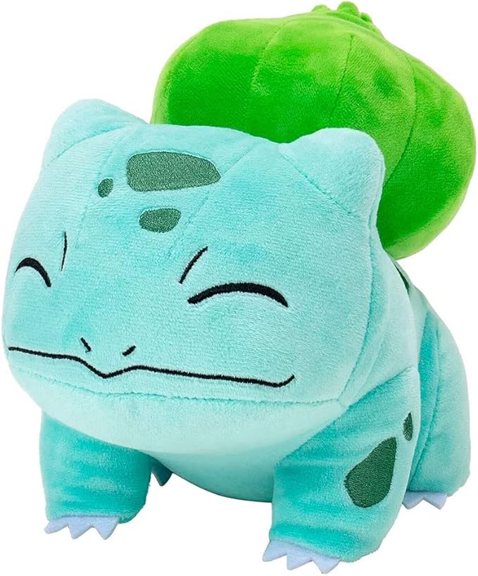 Pokèmon pkw2782 Bulbasaur Sleeping PLUSH-5-Inch Premium Plush, Multi