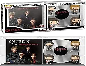 Funko POP! Albums Deluxe: Queen - Freddie Mercury - Greatest Hits - Collectable Vinyl Figure - Gift Idea - Official Merchandise - Toys for Kids & Adults - Music Fans - Model Figure for Collectors