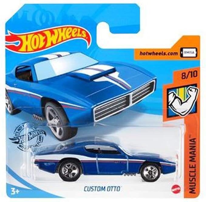 Hot Wheels Custom Otto Muscle Mania 8/10 2020 Short Card