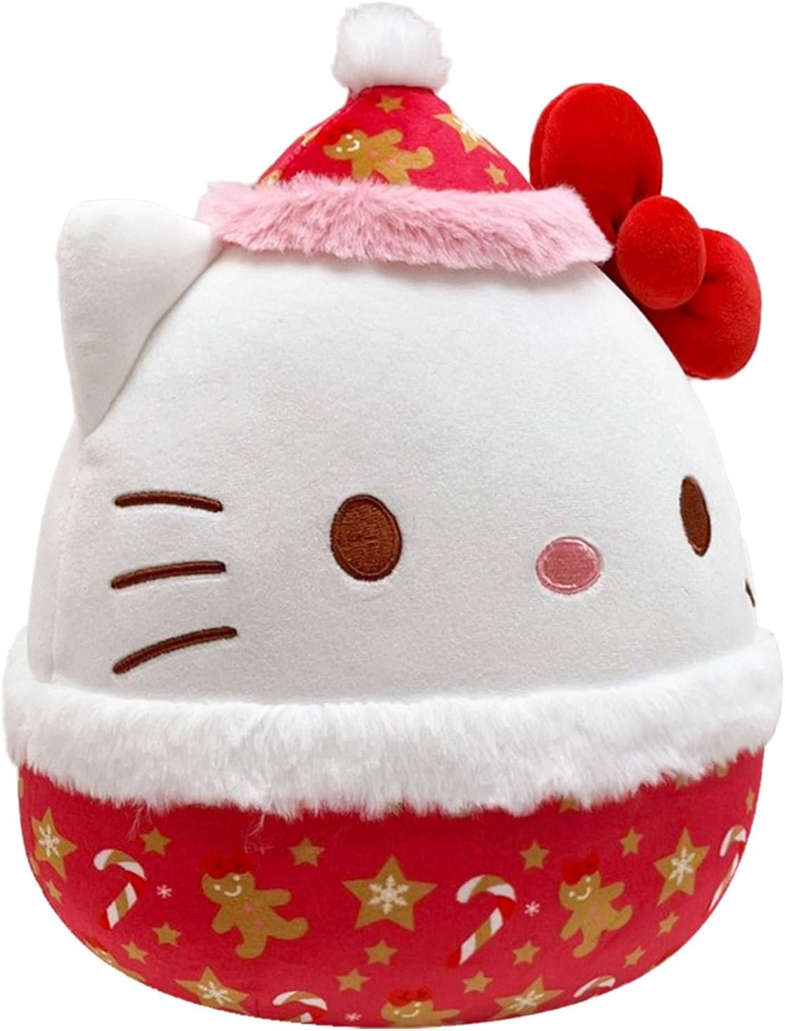 Squishmallows Original Sanrio 8-Inch Holiday 2025 Hello Kitty | Collectable Cute Plush Toy, Cuddly Toys for Children, Soft Toys, Cute Teddies Suitable for Girls and Boys Ages 3
