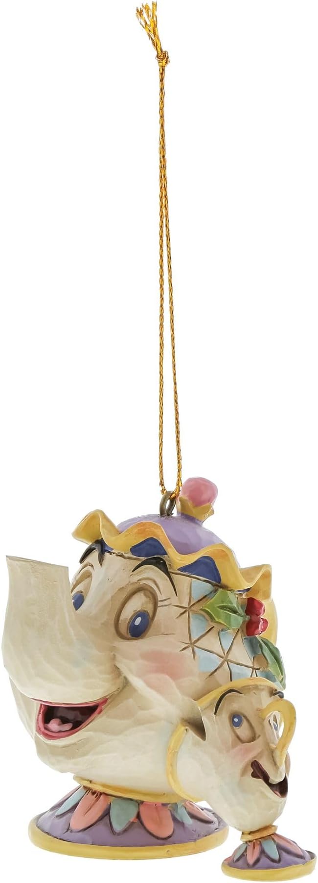 Jim Shore Mrs Potts & Chip Ornament Hanging Ornament