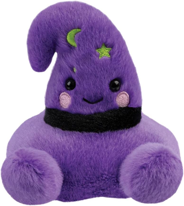 Aurora, 61601, Palm Pals Willow Witches Hat 5In, Soft Toy, Purple