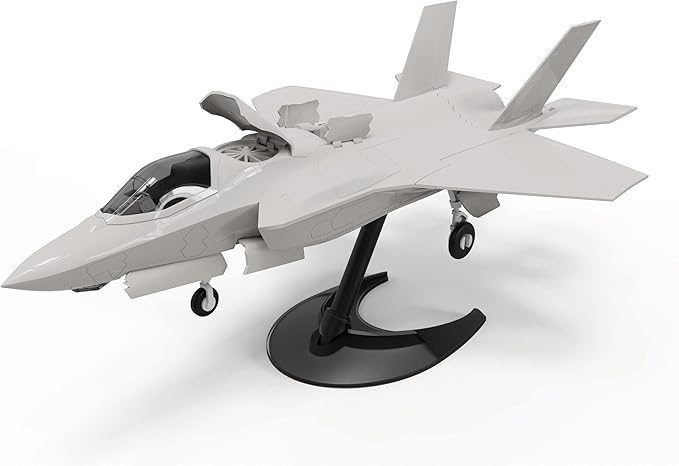 Airfix QUICKBUILD Model Aircraft Kits - J6040 F-35B Lightning II Model Building Kit for Kids 6+, Construction Plane Toys for Boys - Fighter Jet Planes & Toy Aeroplane Sets, Plane Enthusiast Gifts