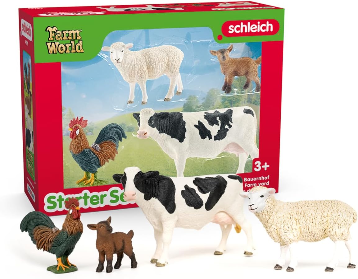 SCHLEICH 42729 Farm World Farm Starter Set, from 3 years FARM WORLD - Figurine, 8 x 25 x 19 cm