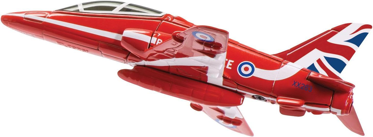 Corgi CS90687 Red Arrows Synchro Pair Twin Pack Model Airplane - Diecast Planes & Aircraft Models for Ages 3+, Die Cast Plane, Toy Airplanes - Gift for Young Aviation Fans, Birthday Gifts for Him