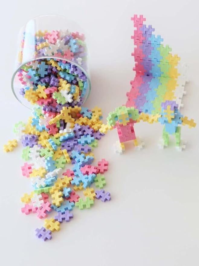 Plus Plus 52283 Ingenious Construction Toy, Pastel,Multicolor,Large