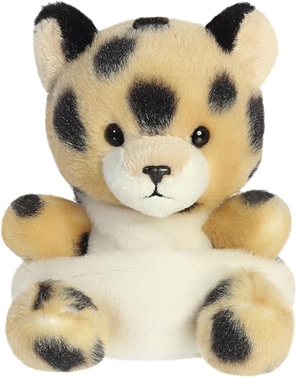 Aurora, 33858, Palm Pals Chutney Cheetah, 5In, Soft Toy, Golden Brown & Black