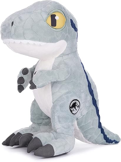 Jurassic World Camp Cretaceous Plush Soft Toy 12" Ankylosaurus Mosasaurus Indominus (Cretaceous Velociraptor)