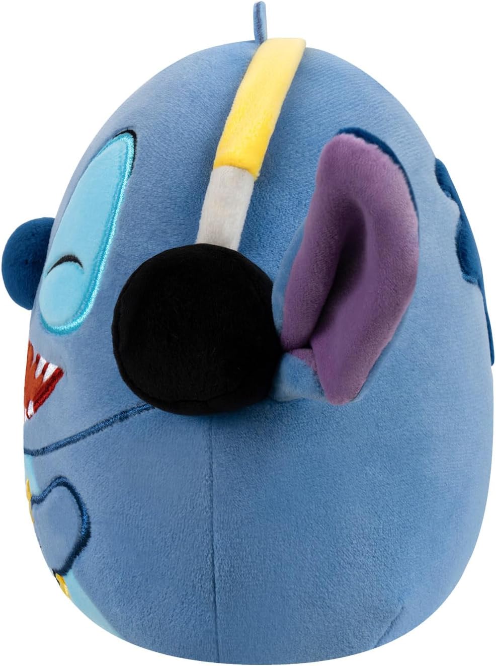 Squishmallows Original 8-Inch Disney Stitch with Headphones Plush