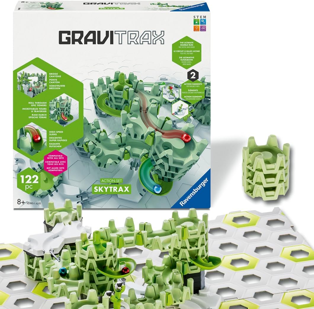 Ravensburger GraviTrax Action-Set M SkyTrax - Marble Run, STEM and Construction for Toy Children Age 8 Years and Up 1+ Players