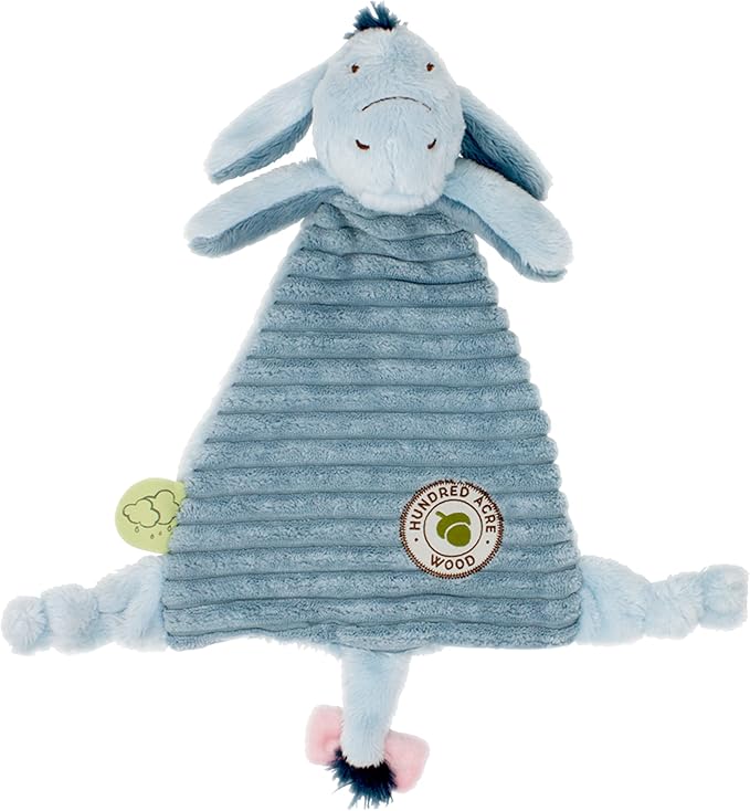Eeyore Hundred Acre Woods Comforter Blanket - Baby Cuddly Toys - Comfort Blanket - Newborn Baby Gift for Boys and Girls - Baby Comforter Toys by Rainbow Designs