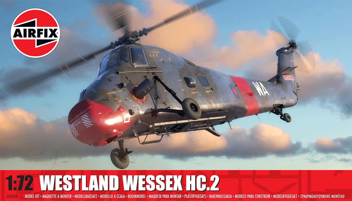 Airfix A04068 Westland Wessex HC.2, Un-painted