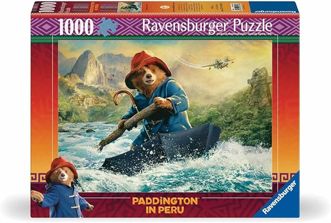 Ravensburger Paddington in Peru - 1000 Piece Jigsaw Puzzles for Adults and Kids Age 12 Years +