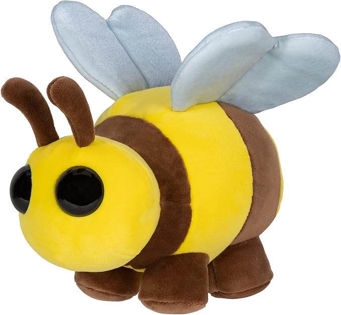 Adopt Me! 8-Inch Collector Plush - Bee - Soft and Cuddly - Directly from the #1 Game, Toys for Kids