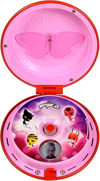 BANDAI Miraculous Ladybug Yoyo Communicator, Ladybug Accessories Toy Phone For Role Play Fun, Miraculous: Tales Of Ladybug & Cat Noir Kids Toys For Dress Up Games, Miraculous Ladybug Gift