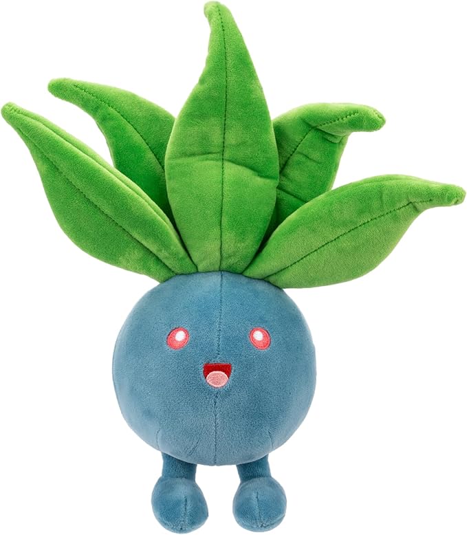 Pokémon Oddish Plush - 8-Inch Pokemon Plush with Authentic Details