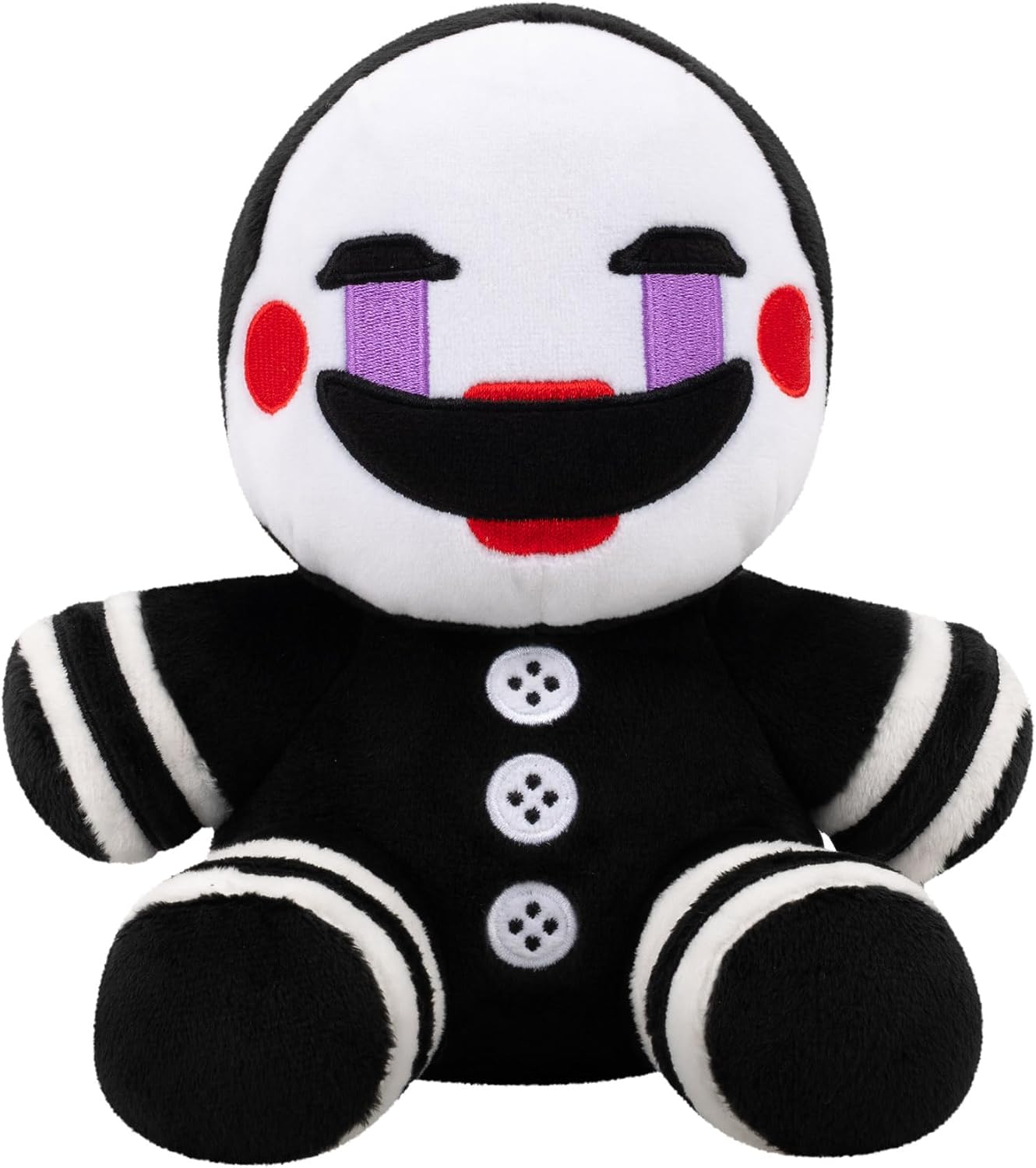 Five Nights At Freddy's The Puppet Plush - 8-Inch Stuffie with Soft Material and Glow-In-The-Dark Eyes