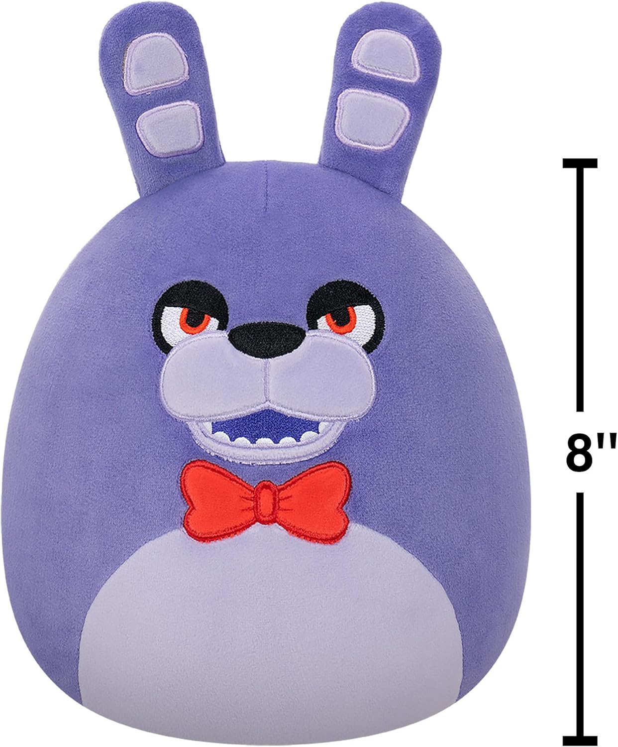 Squishmallows Original Five Nights at Freddy’s 8-Inch Classic Bonnie | Collectable Cute Plush Toy, Cuddly Toys for Children, Soft Toys, Cute Teddies Suitable for Girls and Boys Ages 3