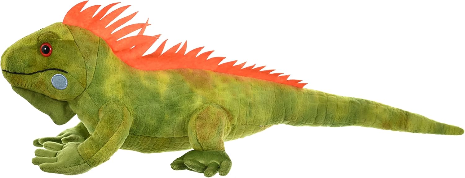Wild Republic 12905 Iguana Plush, Cuddlekins Cuddly Soft Toys, Kids Gifts, 15 inches