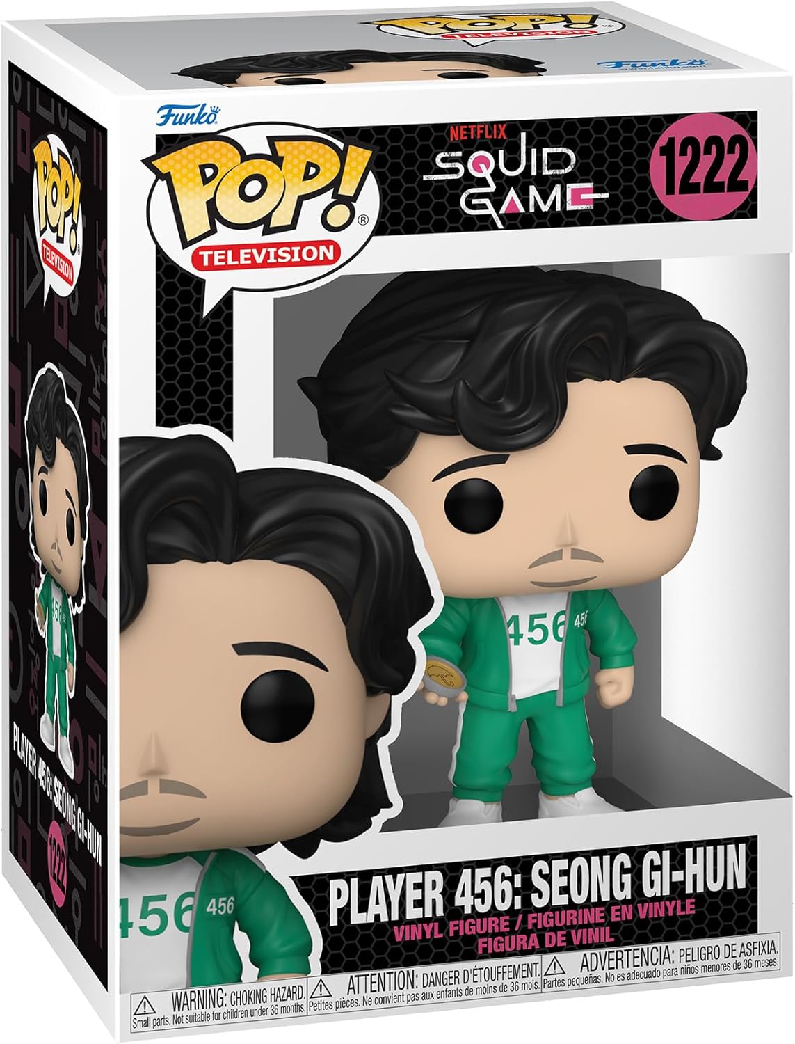 Netflix Squid Game Pop! Figure - Player 456: Seong Gi-Hun NEW