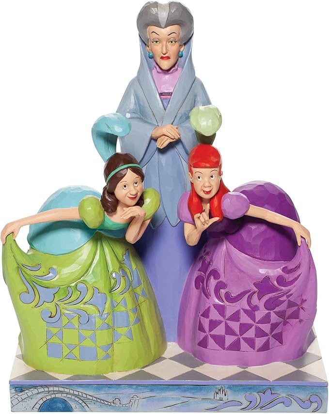 Disney Traditions Lady Tremaine Anastasia & Drizella Figurine