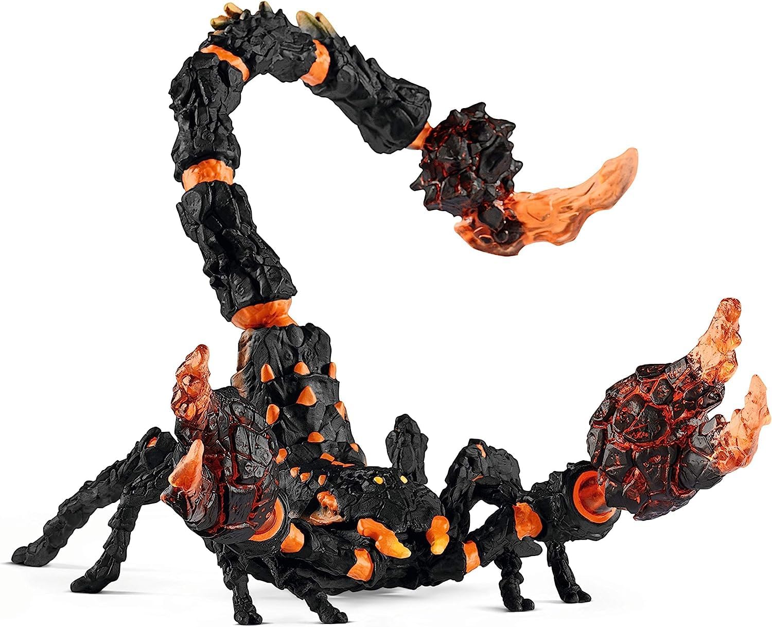 Schleich Eldrador Creatures - 20cm Lava Scorpion Action Figure - Movable Scorpion Toy for Boys and Girls - Mythical Creature Figurine - Durable Fantasy Animal Beast Monster Toys - Kids Ages 7+ | 70142