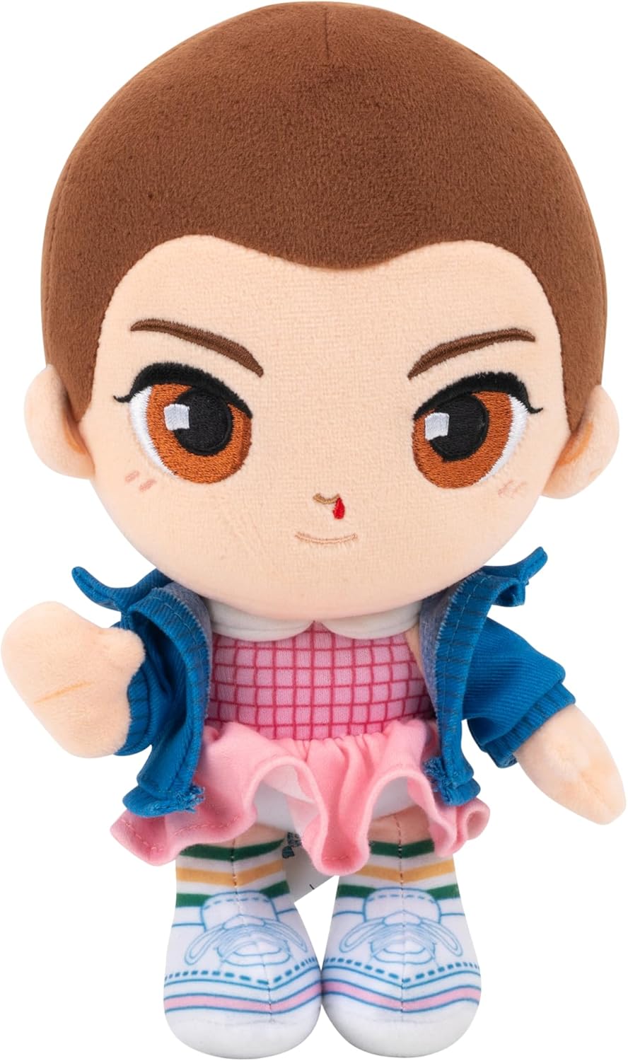 Stranger Things Eleven Plush - 8-Inch Soft Plush with Special Embroidery