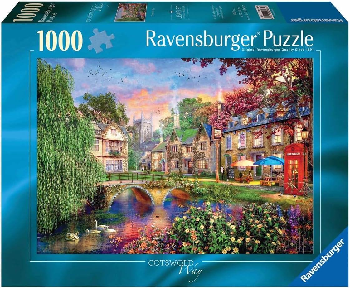 Ravensburger Cotswold Way 1000 Piece Jigsaw Puzzles for Adults and Kids Age 12 Years Up