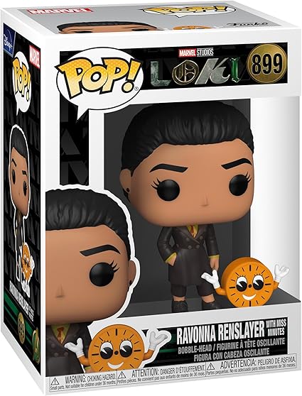Funko POP! and Buddy: Marvel - Loki - Ravonna With Miss Minutes - Collectable Vinyl Figure - Gift Idea - Official Merchandise - Toys for Kids & Adults - TV Fans - Model Figure for Collectors