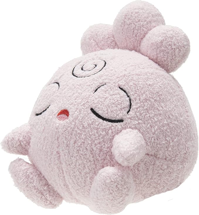 Pokèmon PKW2783 IGGLYBUFF Sleeping PLUSH-5-Inch Premium Plush, Multi, Multicolor