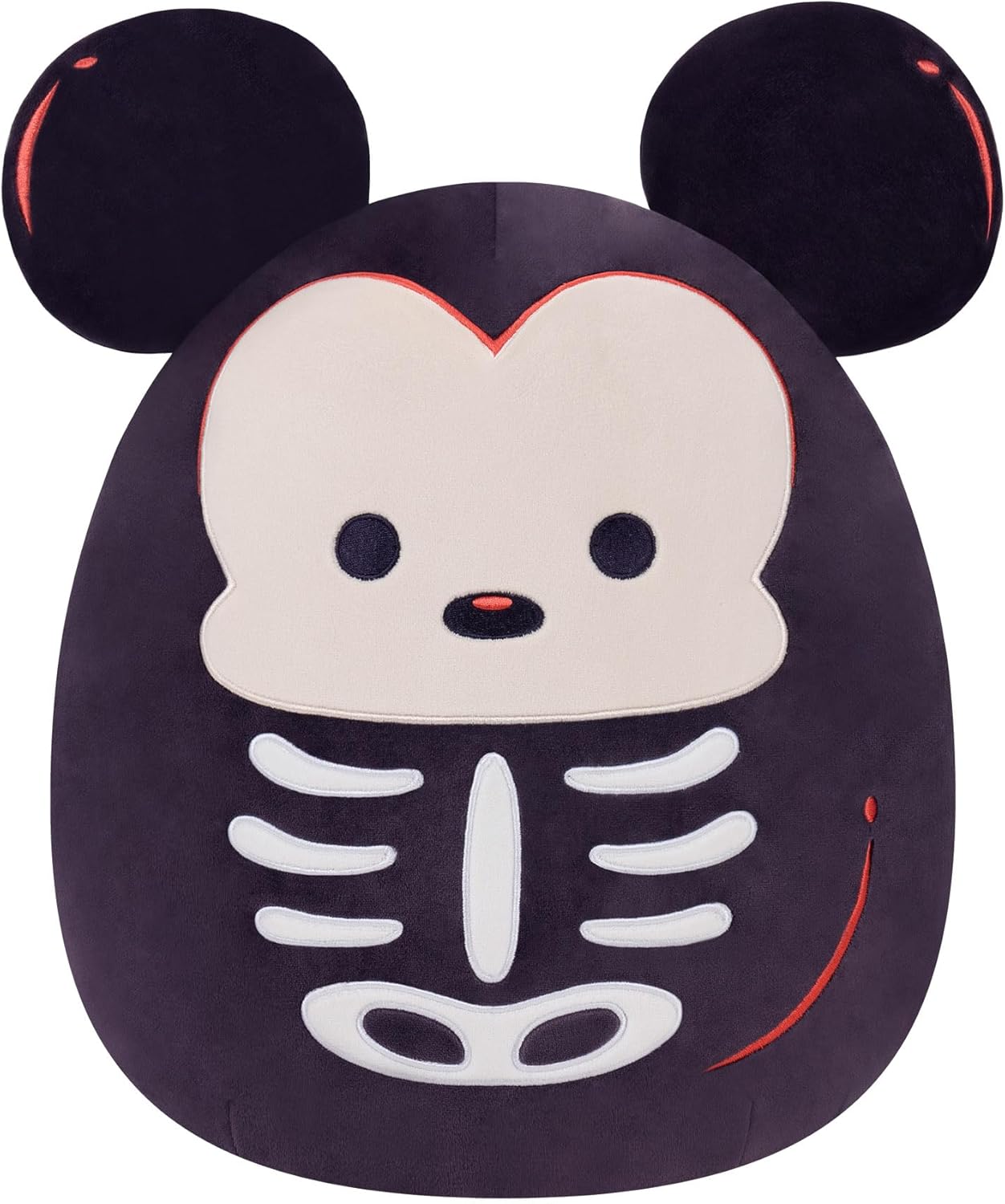 Squishmallows Original 8-Inch Disney Skeleton Mickey Mouse – Official Jazwares Halloween Plush (Little)