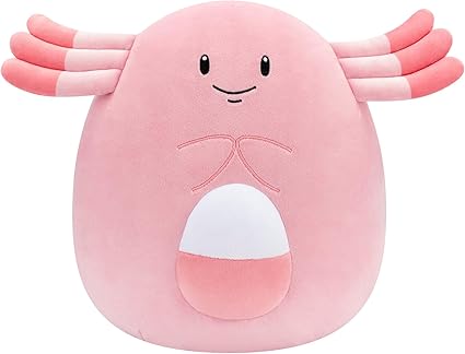 Squishmallows Original Pokémon 10-Inch Chansey - Add Chansey to your Squad, Ultrasoft Stuffed Animal Medium Plush, Official Kelly Toy Plush