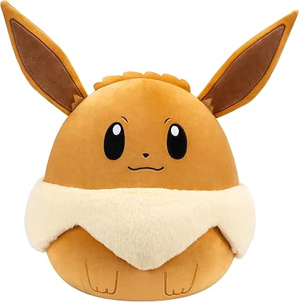 Squishmallows Original 14-Inch Eevee Pokémon Plush - Ultrasoft Official Jazwares Plush