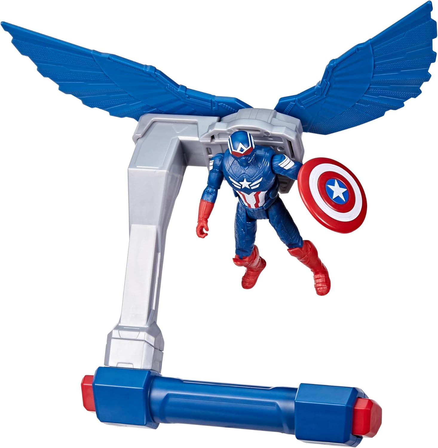 Marvel Epic Hero Series Captain America: Brave New World Flight Control Figure, Red/White/Blue