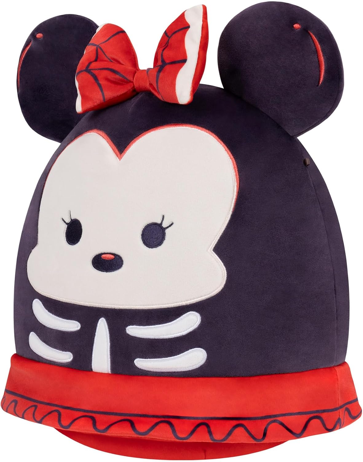 Squishmallows Original 8-Inch Disney Skeleton Minnie Mouse – Official Jazwares Halloween Plush (Little)