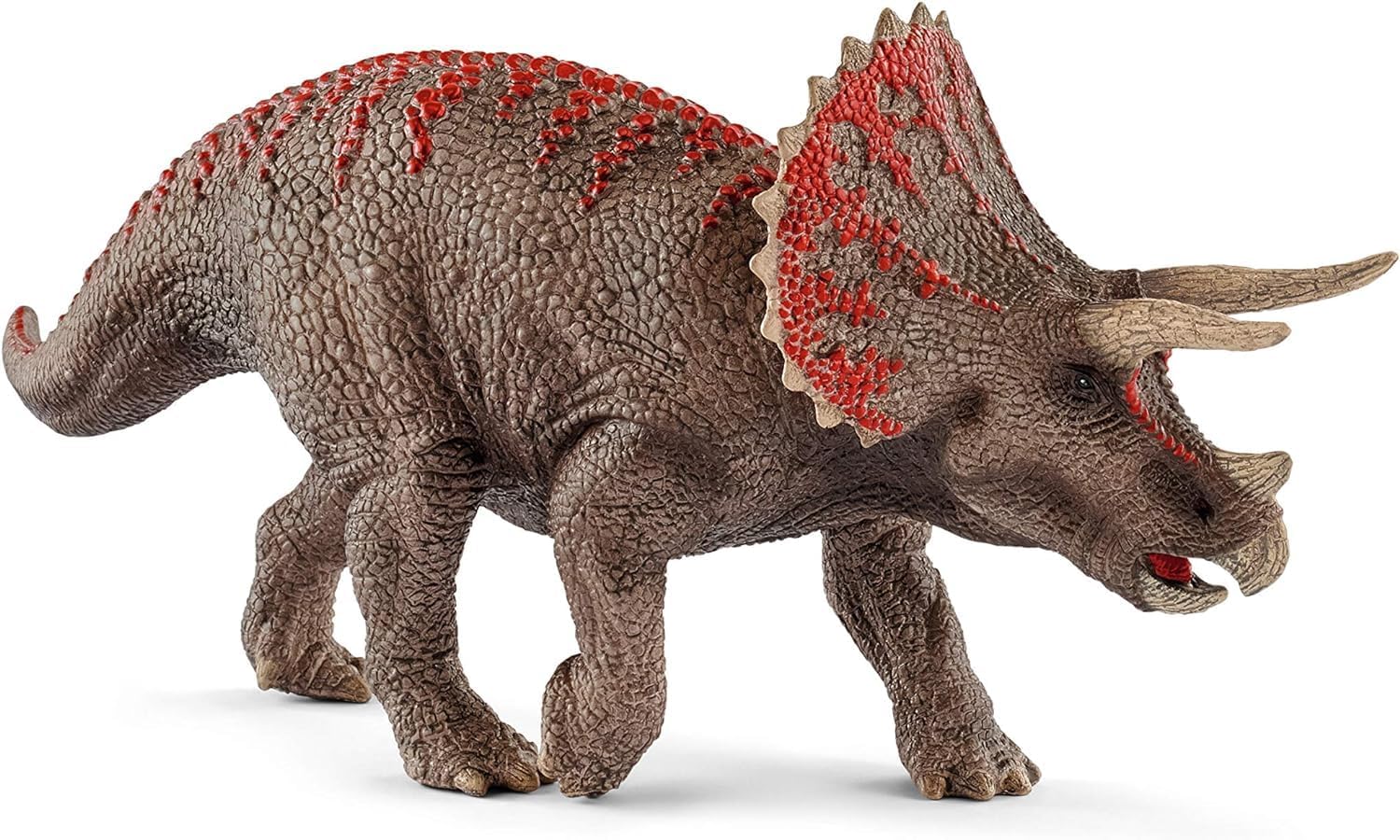 schleich 15000 Dinosaurs Realistic Triceratops Dinosaur Figure - Authentic and Highly Detailed Prehistoric Jurassic Dino Toy, Highly Durable for Education and Fun – Dinosaur Toys, Gifts for Ages 4+