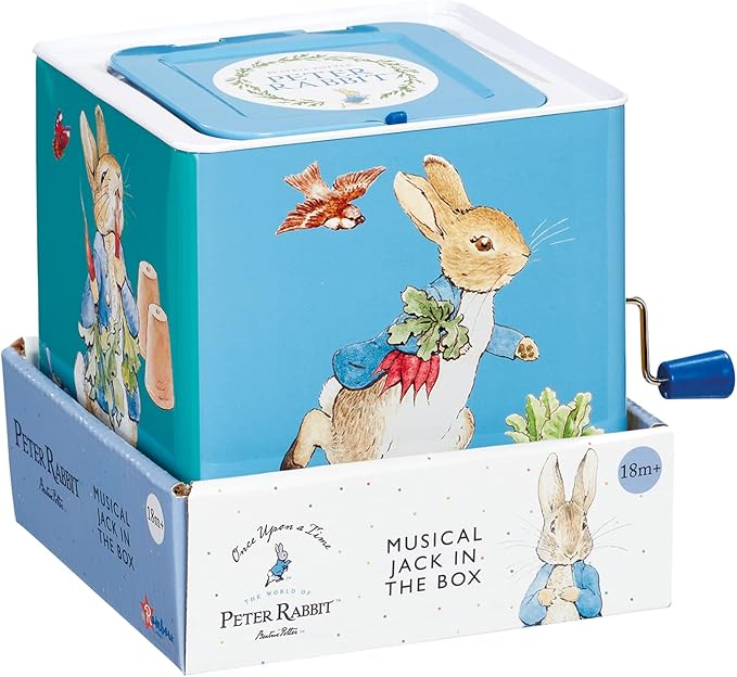 Peter Rabbit Jack in the Box,14.5 x 14.5 x 15.5 centimeters